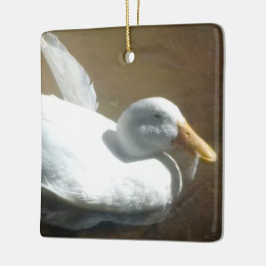 Duck Keramisch Ornament (Links)