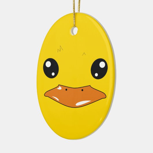 Duck Keramisch Ornament (Links)
