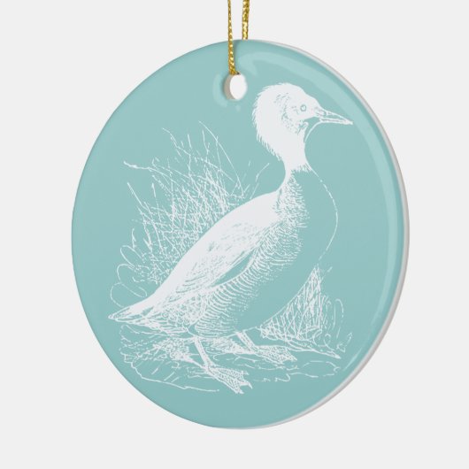 Duck Keramisch Ornament (Links)