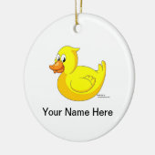Duck Keramisch Ornament (Links)