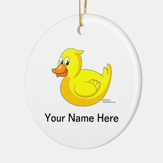 Duck Keramisch Ornament (Links)