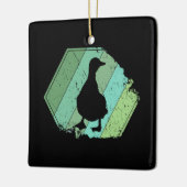 Duck Keramisch Ornament (Links)