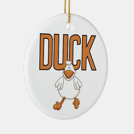 Duck Keramisch Ornament (Rechts)