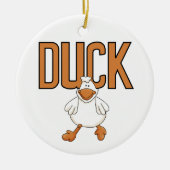 Duck Keramisch Ornament (Voorkant)