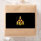 Duck kerstboom etiket (Insitu)