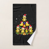 Duck kerstboom handdoek (Handdoek)