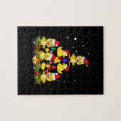 Duck kerstboom legpuzzel (Horizontaal)