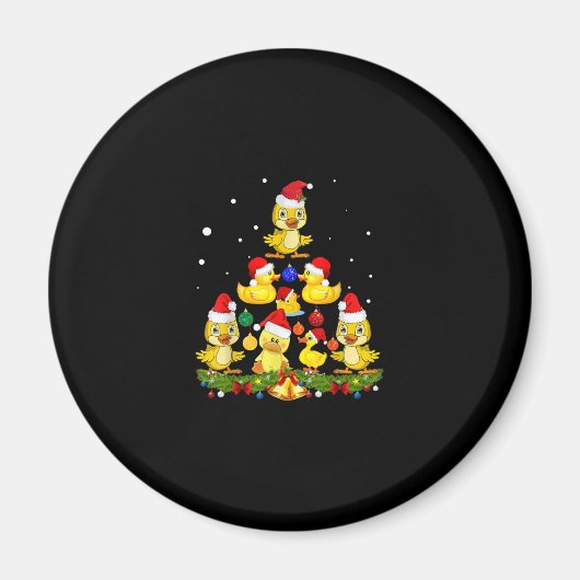 Duck kerstboom magneet (Voorkant)
