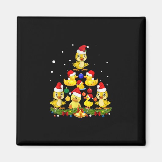 Duck kerstboom magneet (Voorkant)