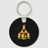 Duck kerstboom sleutelhanger (Voorkant)