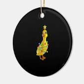 Duck kerstboom T Lights Decor Star-cadeaus Keramisch Ornament (Links)