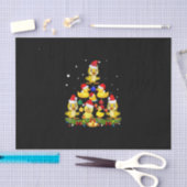 Duck kerstboom tissuepapier (Craft)