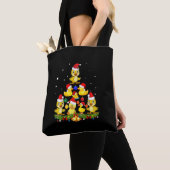 Duck kerstboom tote bag (Dichtbij)