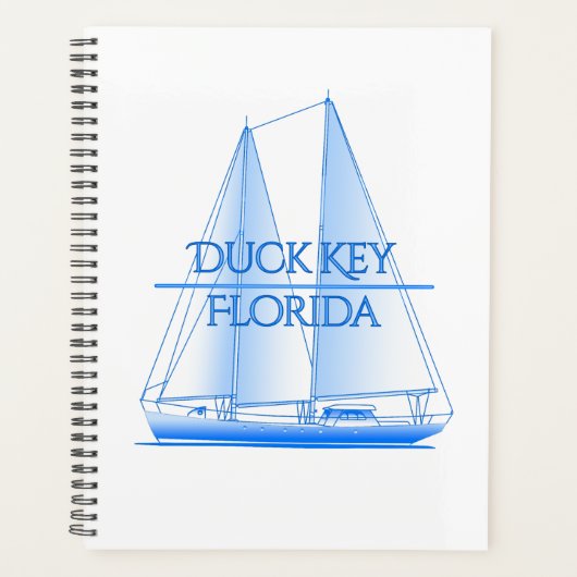 Duck Key Coastal Nautical Sailor Planner (Voorkant)