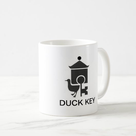 Duck Key-koffie-mok Koffiemok (Voorkant rechts)