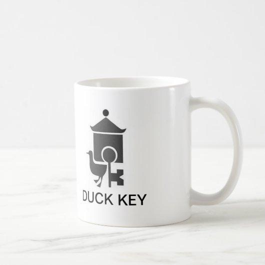Duck Key-koffie-mok Koffiemok (Rechts)