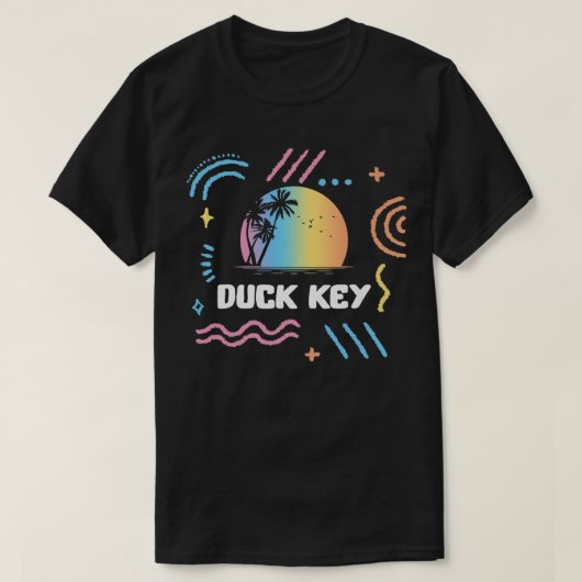 Duck Key Surfation Family Matching trip Sou T-shirt (Design voorkant)