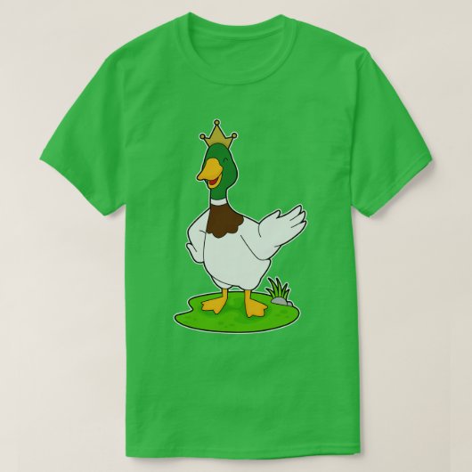 Duck King Crown T-shirt (Design voorkant)