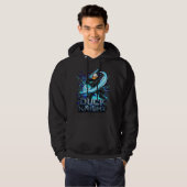 Duck Knight 3D Cyber Duck Warrior T-shirt (Voorkant volledig)