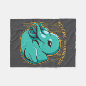 Duck Kraken Release The Quacken Funny Rubber Boxer Fleece Deken (Voorkant (Horizontaal))