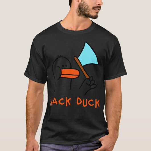 Duck labrador print dogs t-shirt (Voorkant)