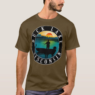 Duck Lake Wisconsin Vist T-shirt