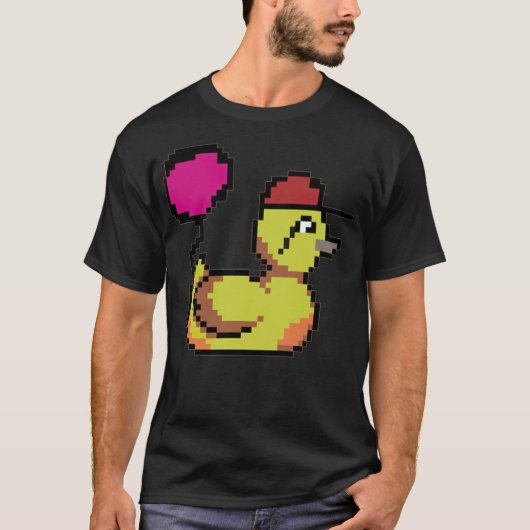 Duck Life zwarte labs T-shirt (Voorkant)