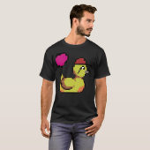 Duck Life zwarte labs T-shirt (Voorkant volledig)