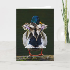 Duck Love Bedankt! Bedankkaart