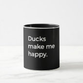 Duck Love I Love Pet Ducks Duck Farmer Mok (Midden)