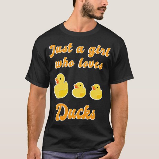 Duck Lover-eend T-shirt (Voorkant)