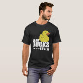 Duck Lover Funny Duck Zero Ducks heeft Kinder T-shirt (Voorkant volledig)