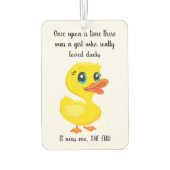 Duck Lover Luchtverfrisser (Achterkant)