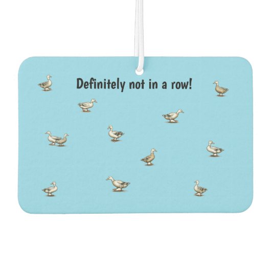 Duck Lover Luchtverfrisser (Voorkant)