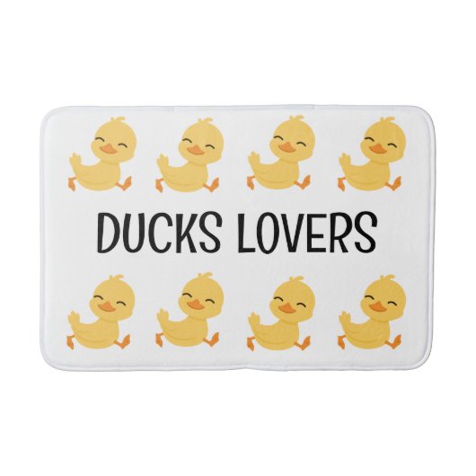Duck Lovers Badkamermat Badmat (Voorkant)