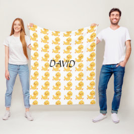 Duck Lovers Fleece Deken