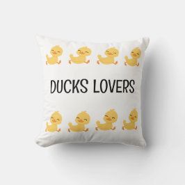 Duck Lovers-Sierkussen Kussen
