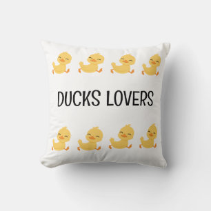 Duck Lovers-Sierkussen Kussen