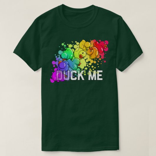 Duck me t-shirt (Design voorkant)