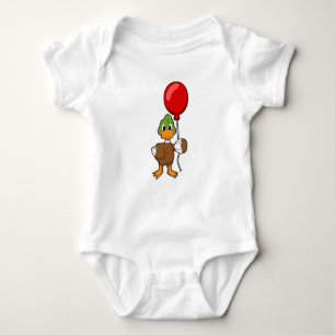 Duck met ballon romper