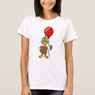 Duck met ballon t-shirt