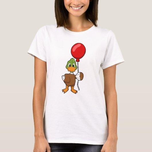 Duck met ballon t-shirt (Voorkant)