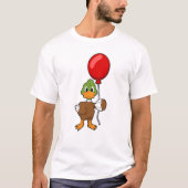 Duck met ballon t-shirt (Voorkant)