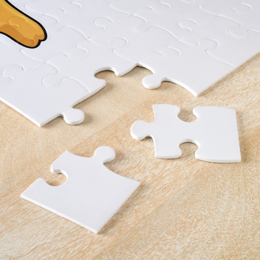 Duck met Daisy Legpuzzel (Zijkant)