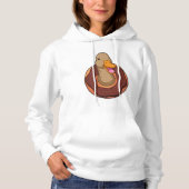 Duck met Donut Hoodie (Voorkant)