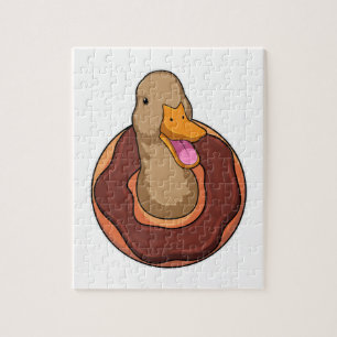 Duck met Donut Legpuzzel