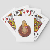 Duck met Donut Pokerkaarten (Achterkant)
