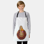 Duck met Donut Schort (Gedragen)