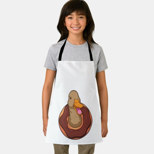 Duck met Donut Schort (Insitu)