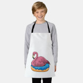 Duck met Donut Schort (Gedragen)